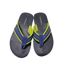 Merrell Little Boy's/Girl's Hydro Flip Flop Sandals Size 2 Blue Water Friendly